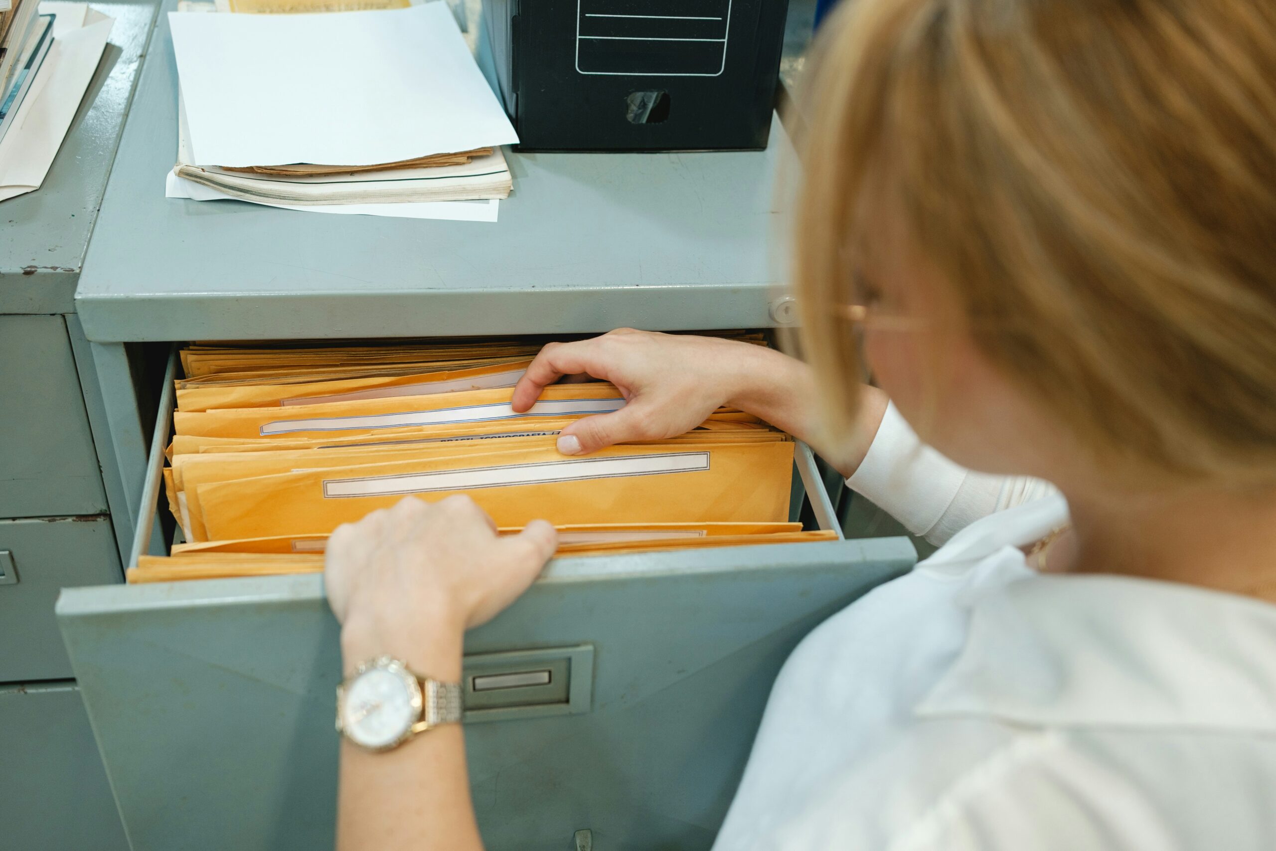 Arkansas estate planning attorney reviewing trust funding documents with client